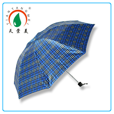 【天棠美制伞厂 供应384格子色丁雨伞 晴雨伞 太阳伞 防紫外线伞】价格,厂家,图片,雨衣,杭州海鑫伞业-